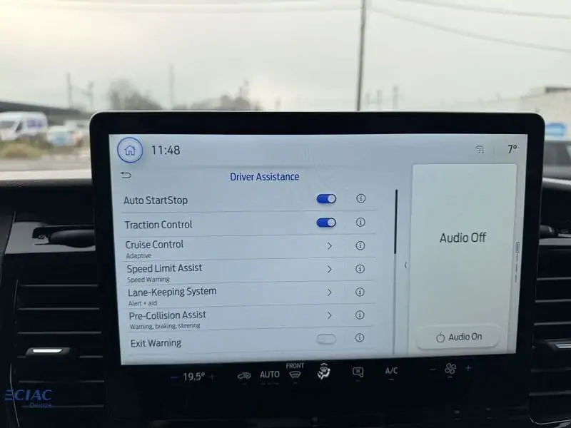 Nieuw Ford Transit 2t mca 350E Chassis enkele cabine L4 Trend M6 2.0 TD 130pk / 96kW N PN3GZ - "Frozen White" Speciale niet-metaalkleur 25