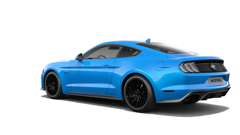Nieuw Ford Mustang s550 my19 GT 5.0i V8 449pk / 330kW A10 - Convertible 73S - Oil Slick Bleu Purple 3
