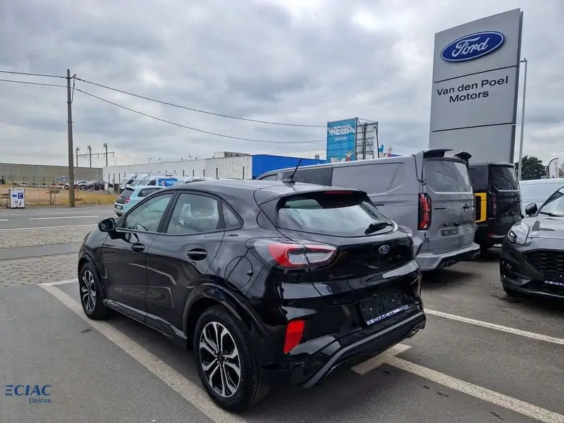 Occasie Ford Puma ST-Line 1.0i EcoBoost mHEV 125pk / 92kW A7 2ZB - Metaalkleur "Agate Black" 4