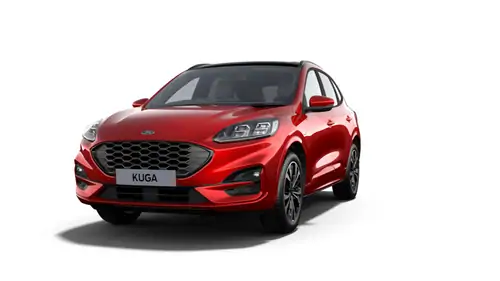 Nieuw Ford All-new kuga ST-Line X 2.5i PHEV 225pk/165kW - HF45 Auto NYE - "Lucid Red" Exclusieve metaalkleur