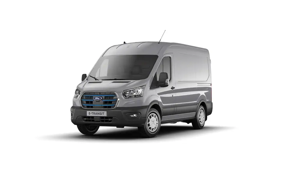 Nieuw Ford Transit 2t mca 350M Gesloten bestelwagen L2 Trend Electric 67kW/135kW AXQ - Metaalkleur: Grey 1