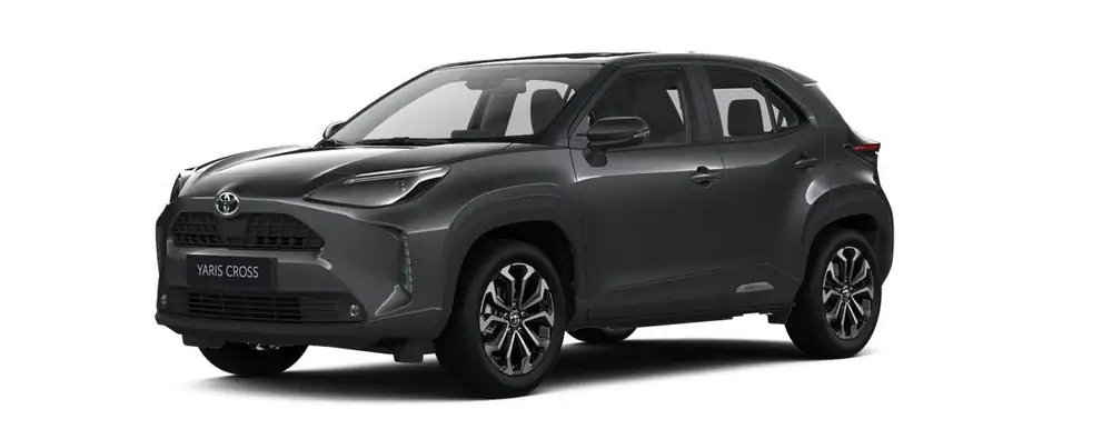 Nieuw Toyota Yaris cross B-SUV 1.5 TNGA HEV 2WD CVT Dynamic LHD 1G3 - DARK GREY METALLIC 1
