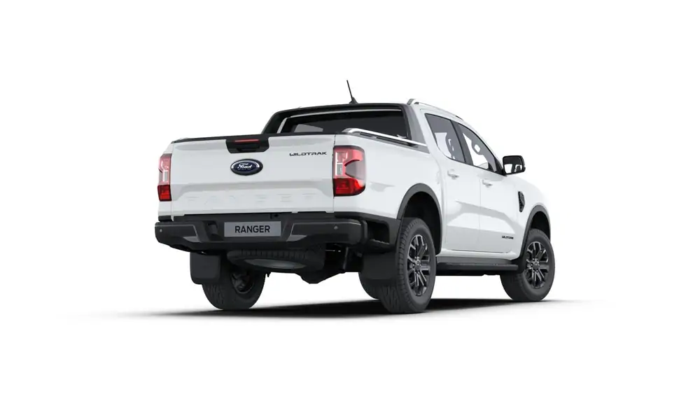Nieuw Ford P703 ranger Dubbele Cabine Wildtrak 2.0 EcoBlue 205pk/151kW - A10 e-4WD PN3GZ - "Frozen White" Speciale niet-metaalkleur 4
