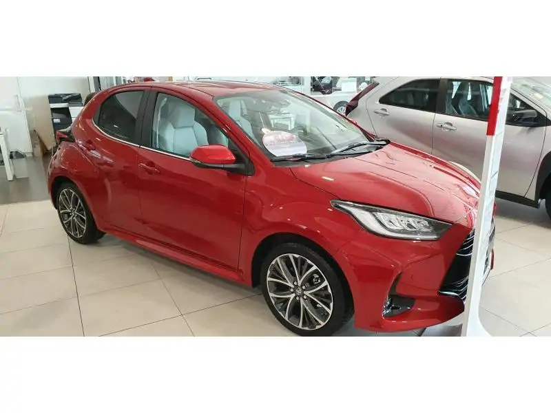 Nieuw Toyota Yaris 5 d. 1.5 Hybrid e-CVT Elegant LHD 3U5 - EMOTIONAL RED METALLIC P 2