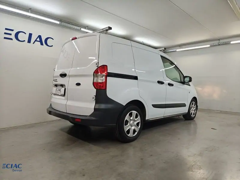 Occasie Ford Transit courier Trend -  1.5 TDCi M6 75Hp 48 - Frozen White 10