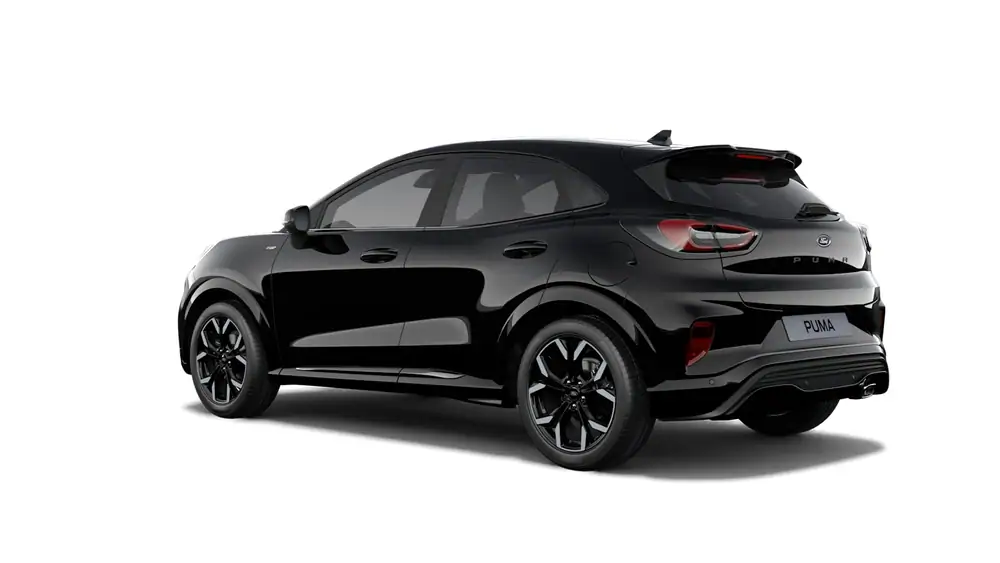 Nieuw Ford Puma ST-Line X 1.0i EcoBoost mHEV 125ps / 92kW M6 BYA - Metaalkleur: Agate Black 2