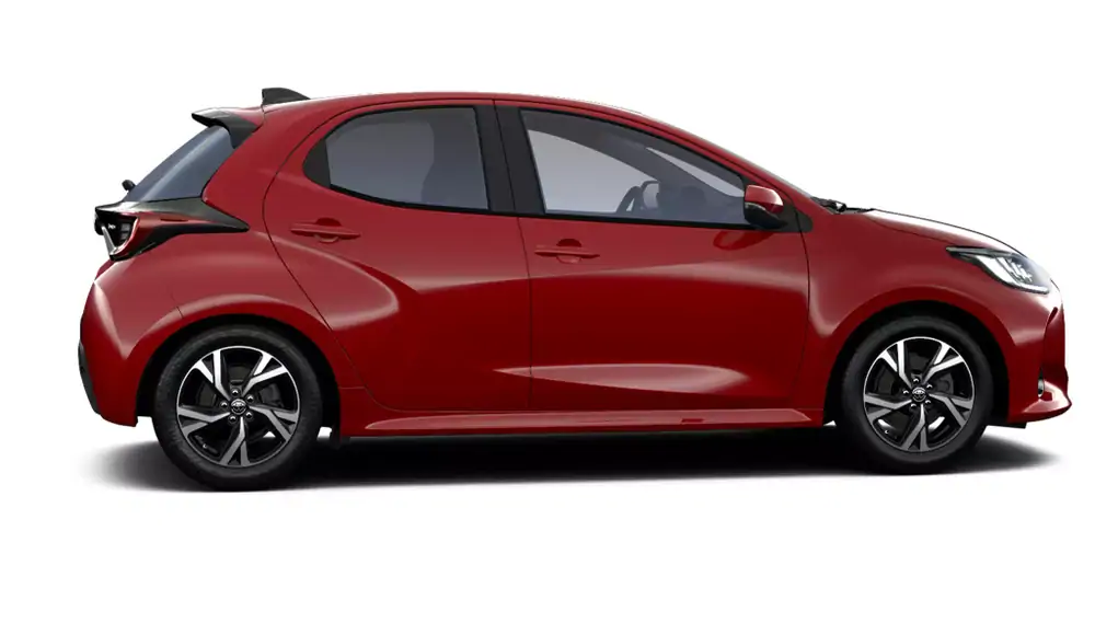 Nieuw Toyota Yaris 5 d. 1.5 TNGA HEV CVT Iconic LHD 3U5 - RUBY RED 3