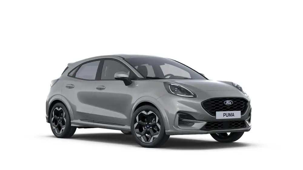Nieuw Ford Puma mca (bx726) ST-Line X 1.0i EcoBoost mHEV 125pk / 92kW A7 PN4HS - "Solar Silver" Metaalkleur (Sound Edition) 2
