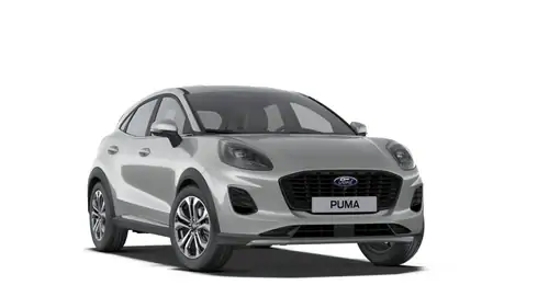 Nieuw Ford Puma mca (bx726) Titanium 1.0i EcoBoost mHEV 125pk / 92kW A7 PN4HS - Solar Silver, metaalkleur