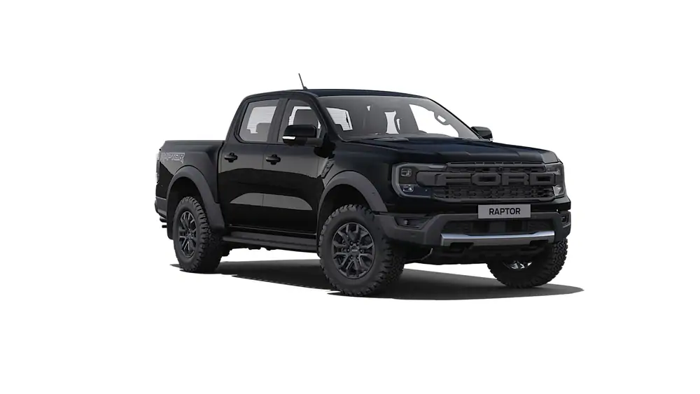 Nieuw Ford P703 ranger raptor Dubbele Cabine - RAPTOR - 3.0 V6 Ecoboost 292 pk A10 PNZAT - "Absolute Black" Speciale metaalkleur 1
