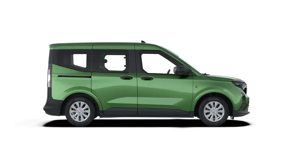 Nieuw Ford V769 tourneo courier Trend 1.0 Ecoboost 125pk / 92kw M6 BAG - Bursting Green, metaalkleur 2