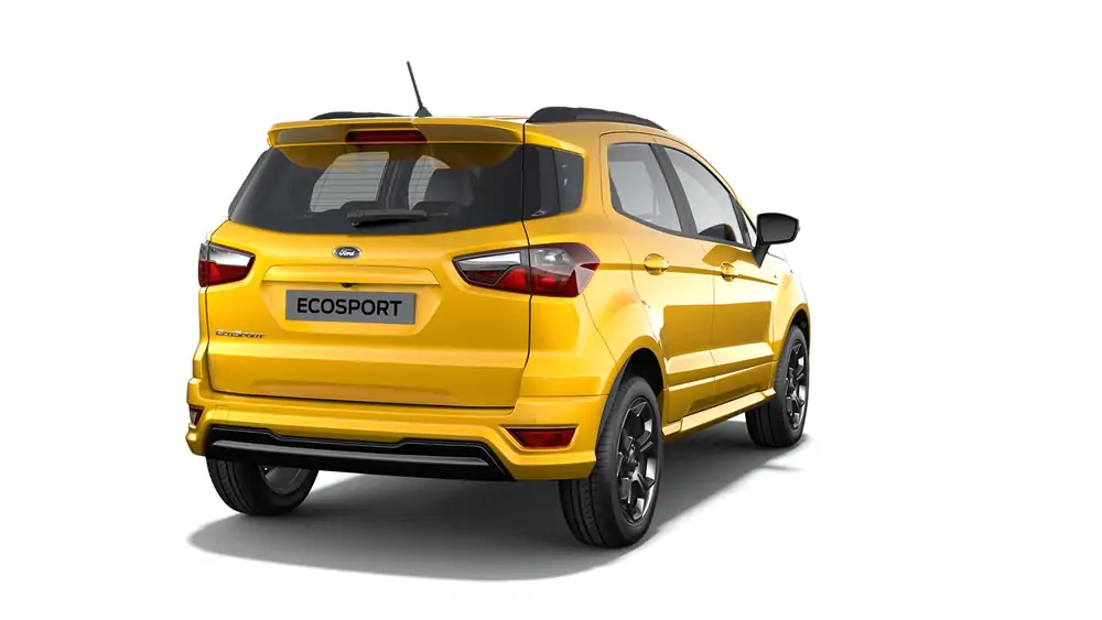 Nieuw Ford New ecosport ST-Line 1.0i EcoBoost 125pk / 92kW M6 - 5d 6GF - Metaalkleur "Luxe Yellow" 4