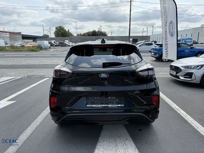 Nieuw Ford Puma mca ST-Line X 1.0i EcoBoost mHEV 155pk / 114kW A7 4GM - "Agate Black" Metaalkleur 6