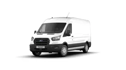 Nieuw Ford Transit 2t mca 350L Gesloten bestelwagen L3 Trend M6 2.0 TD 170 pk N1 Euro AXW - niet-metaalkleur: Frozen White
