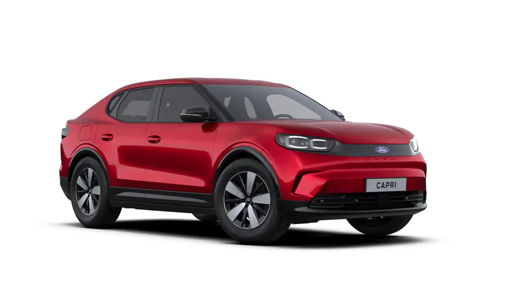 Nieuw Ford Cx740l capri Capri 77kWh Extended Range RWD 286pk/210kW - A1 PN4HQ - "Lucid Red" Exclusieve metaalkleur 2