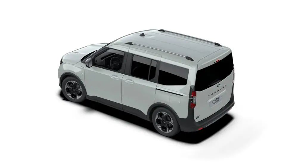 Nieuw Ford V769 tourneo courier Active BEV 43kWh 136pk/100kW - A1 PN4JC - Cactus Gray 4