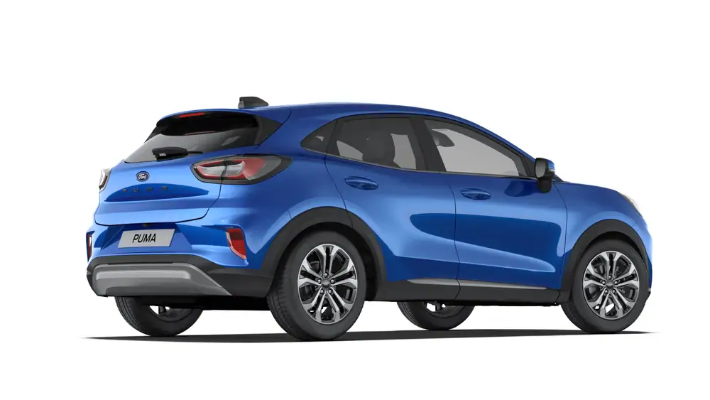 Nieuw Ford Puma mca (bx726) Titanium 1.0i EcoBoost mHEV 125pk / 92kW A7 PN4HS - Solar Silver, metaalkleur 4