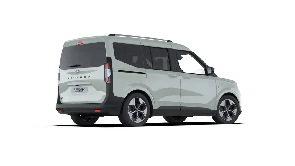 Nieuw Ford V769 tourneo courier Titanium BEV 43kWh 136pk/100kW A1 PN4JC - Niet-metaalkleur "Cactus Grey" 3