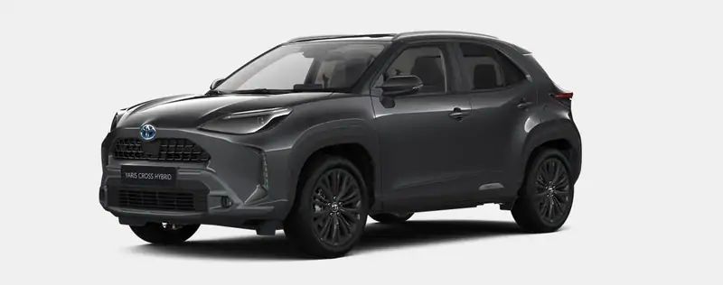 Nieuw Toyota Yaris cross B-SUV 1.5 TNGA HEV 2WD CVT Adventure LHD 2VU - Silver Metallic / Black 1