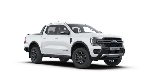 Nieuw Ford P703 ranger Dubbele Cabine Wildtrak 2.0 EcoBlue 205pk/151kW - A10 e-4WD PN3GZ - "Frozen White" Speciale niet-metaalkleur