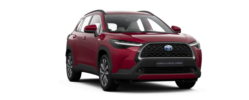 Nieuw Toyota Corolla cross SUV 1.8 Hybrid 2WD CVT Style LHD 3T3 - TOKYO RED MICA 1
