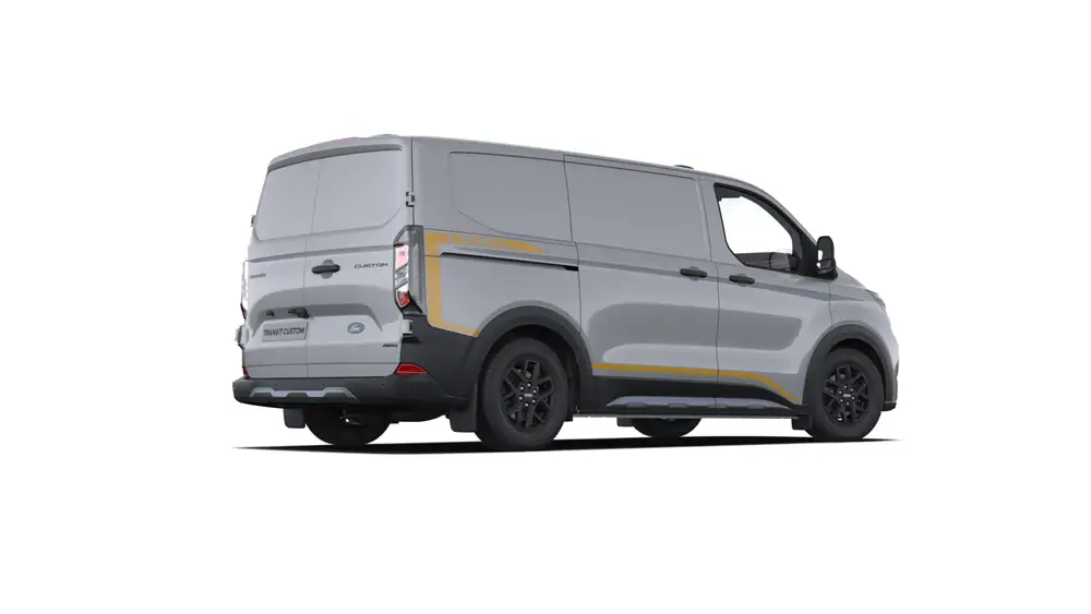 Nieuw Ford Transit custom v710 BESTELWAGEN 320L TRAIL 2.0TD170 T6.2 A8 4WD LWB 2.0 TDCi 170 PN4EG - Premium niet-Metaalkleur: Grey Matter 3