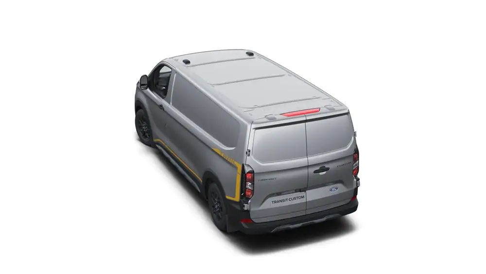 Nieuw Ford Transit custom v710 BESTELWAGEN 320L TRAIL 2.0TD150 T6.2 M6 FWD LWB 2.0 150pk PNZJB - MOONDUST SILVER 4