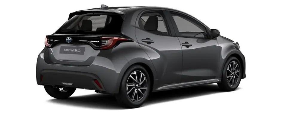 Nieuw Toyota Yaris 5 d. 1.5 Hybrid e-CVT Iconic LHD 1G3 - DARK GREY METALLIC 3