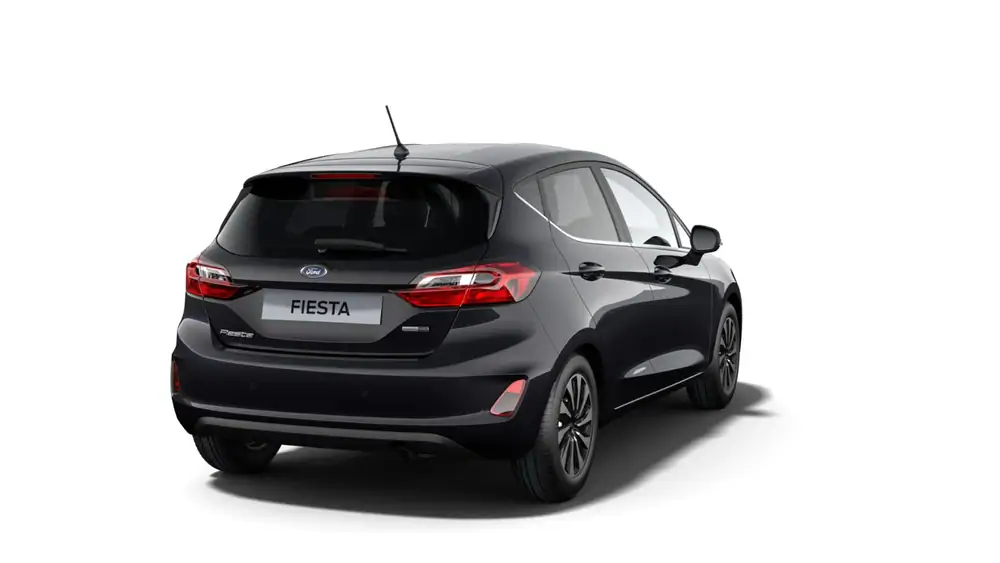Nieuw Ford Fiesta mca Titanium 1.0i EcoBoost mHEV 125pk / 92kW A7 BYA - Metaalkleur: Agate Black 3