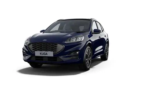 Occasie Ford All-new kuga ST-Line X 2.5i PHEV 225pk/165kW - HF45 Auto NYR - "Blazer Blue" Niet-metaalkleur