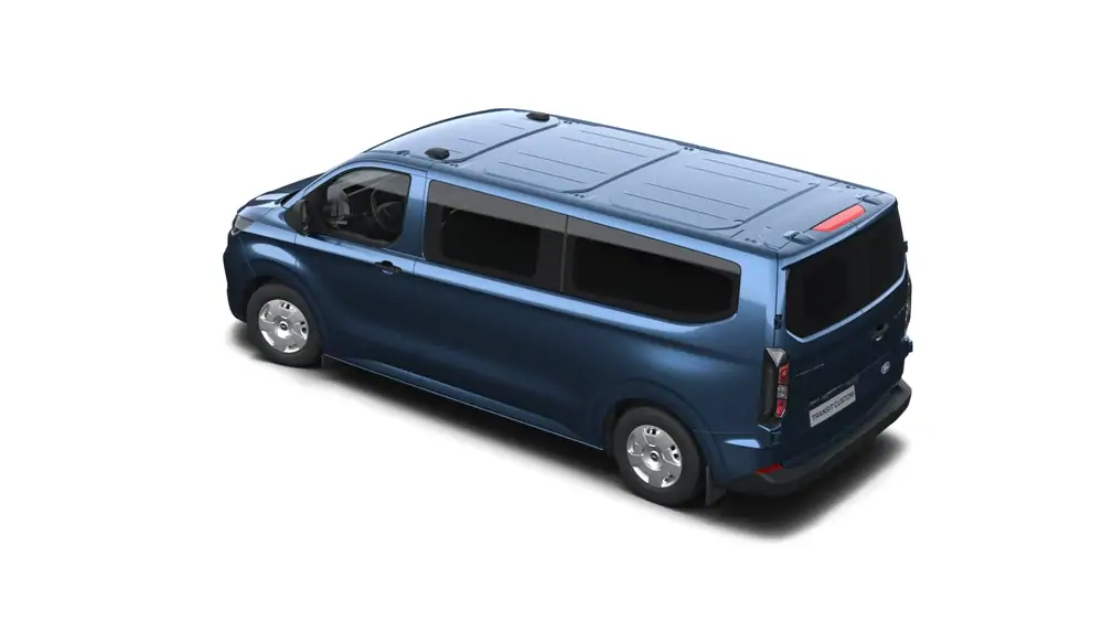 Nieuw Ford Transit custom v710 KOMBI M1 320L LIMITED 2.0TD150 S6.2 M6 FWD LWB 2.0 150pk PN4FT - CHROME BLUE 3