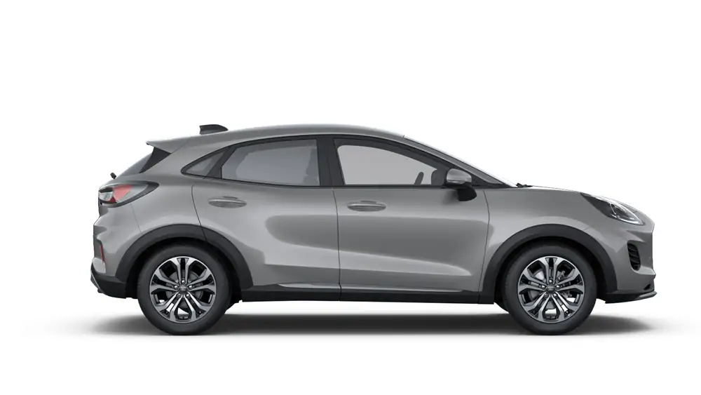 Nieuw Ford Puma mca (bx726) Titanium 1.0i EcoBoost mHEV 125pk / 92kW A7 PN4HS - Solar Silver, metaalkleur 3