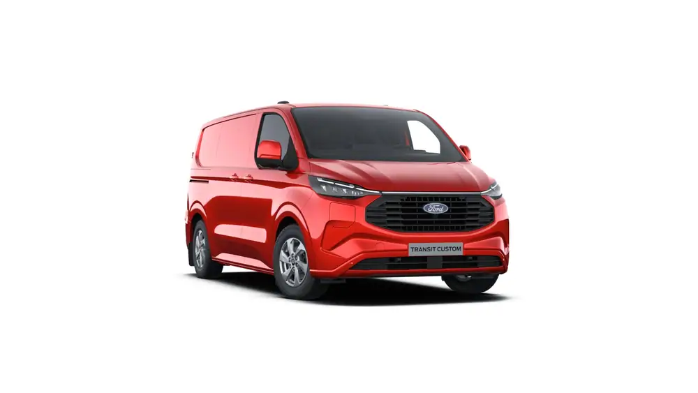 Nieuw Ford Transit custom v710 BESTELWAGEN 320L LIMITED 2.0TD170 T6.2 A8 FWD LWB 2.0 TDCi 1 PN4KY - Metaalkleur: Artisan Red 1