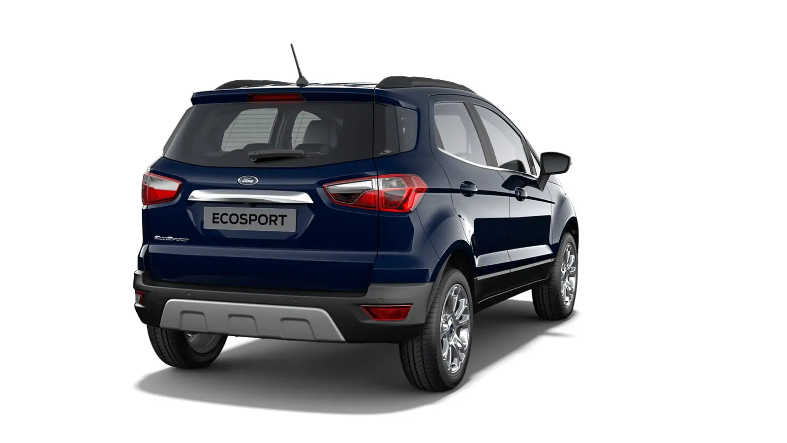 Nieuw Ford New ecosport Titanium 1.0i EcoBoost 125pk / 92kW M6 - 5d 6GE - Niet-metaalkleur "Blazer Blue" 2