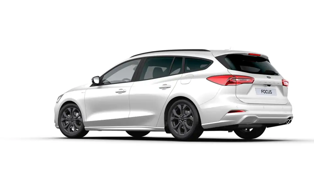 Nieuw Ford Focus mca ST-Line X 1.0i EcoBoost 155pk / 114kW mHEV A7 - Clipper PN3GZ - "Frozen White" Speciale niet-metaalkleur 3