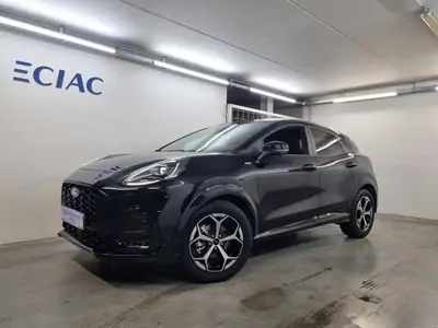 Nieuw Ford Puma mca ST-Line 1.0i EcoBoost mHEV 125pk / 92kW A7 PN4GM - "Agate Black" Metaalkleur