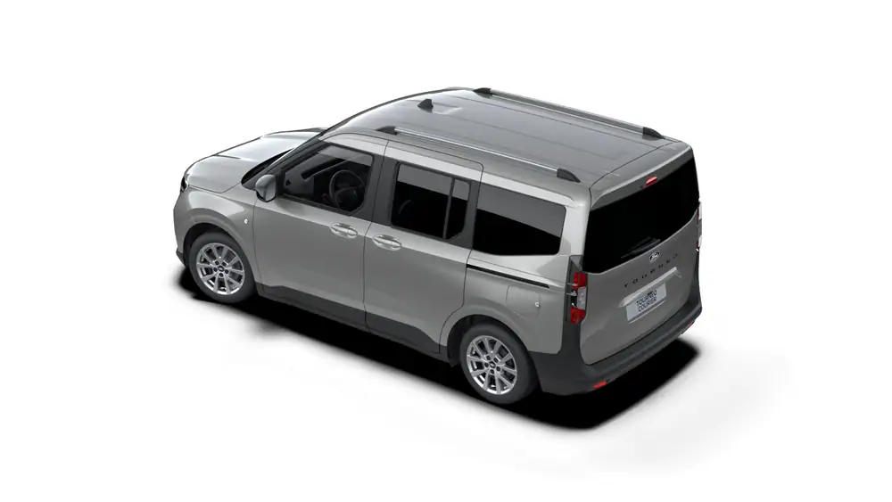 Nieuw Ford V769 tourneo courier Titanium 1.0 Ecoboost 125pk / 92kw A7 PN4HS - Solar Silver, metaalkleur 4