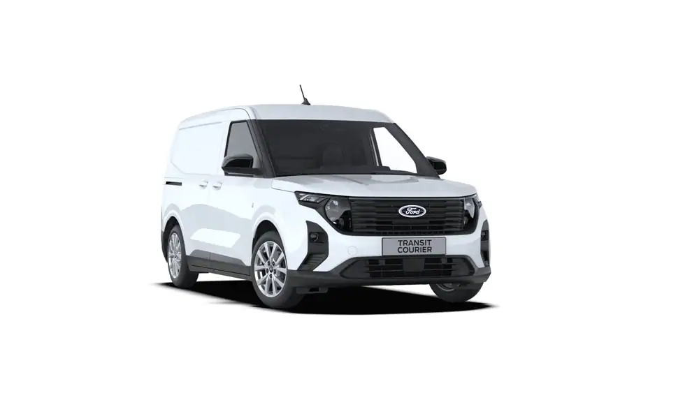 Nieuw Ford V769 transit courier Limited 1.0 Ecoboost 125pk / 92kw A7 1.0 Ecoboost BAA - Frozen White 1
