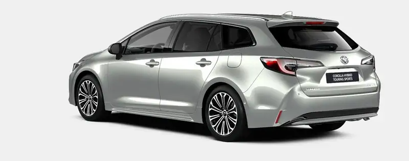 Nieuw Toyota Corolla hb & ts Touring Sports 1.8 Hybrid CVT Premium LH 1J6 - PRECIOUS SILVER METALLIC 2