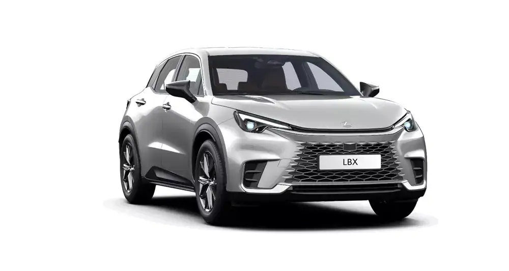 Nieuw Lexus Lbx B-SUV 1.5 TNGA HEV CVT Relax LHD 1F7 - ULTRA SILVER METALLIC (1F7) 1