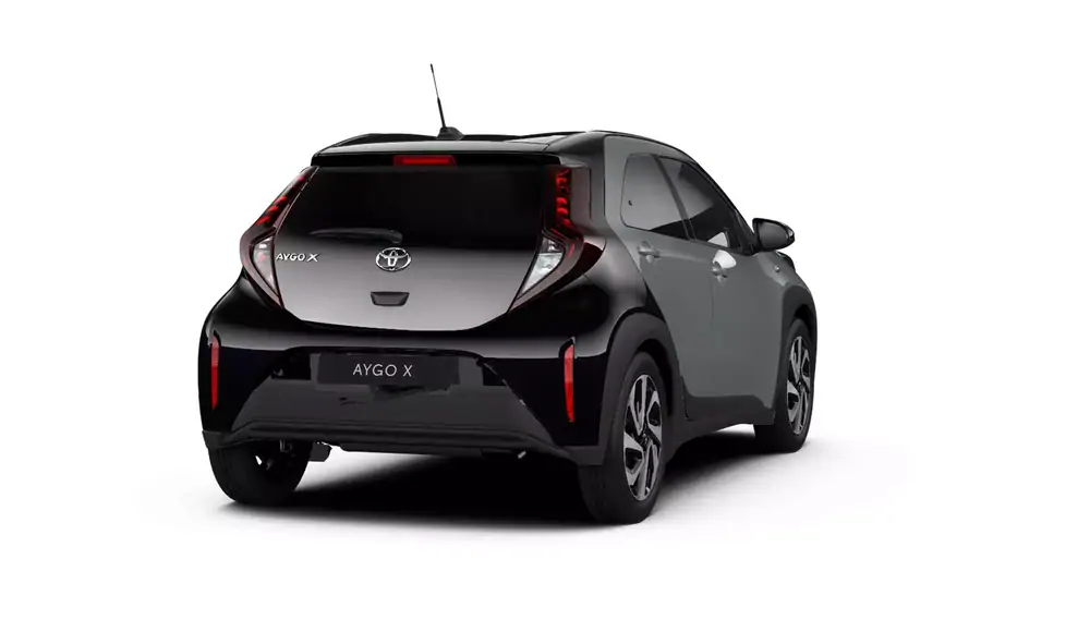 Nieuw Toyota Aygo x Hatchback 1.0L CVT pulse LHD 2VN - Urban Khaki (6X3)/ Black Mica 4