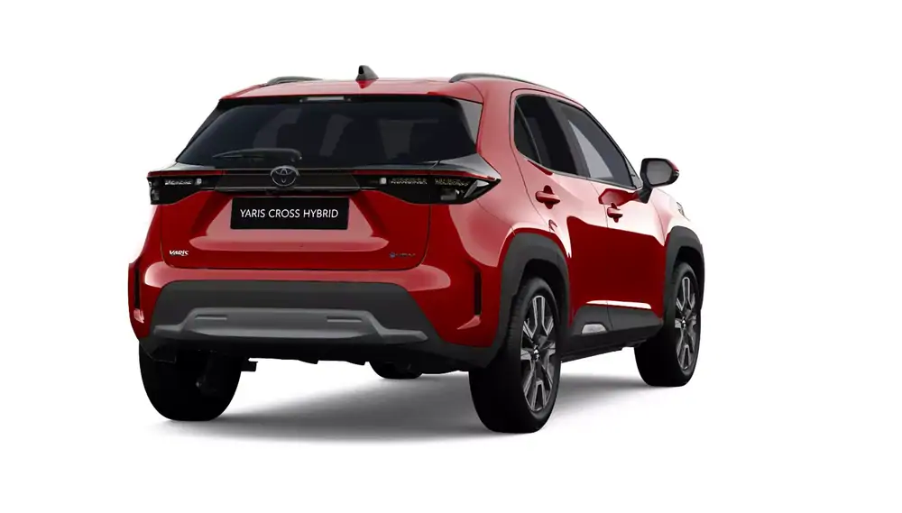 Nieuw Toyota Yaris cross B-SUV 1.5 TNGA HEV 2WD CVT Executive LHD 3U5 - Emotional Red 4