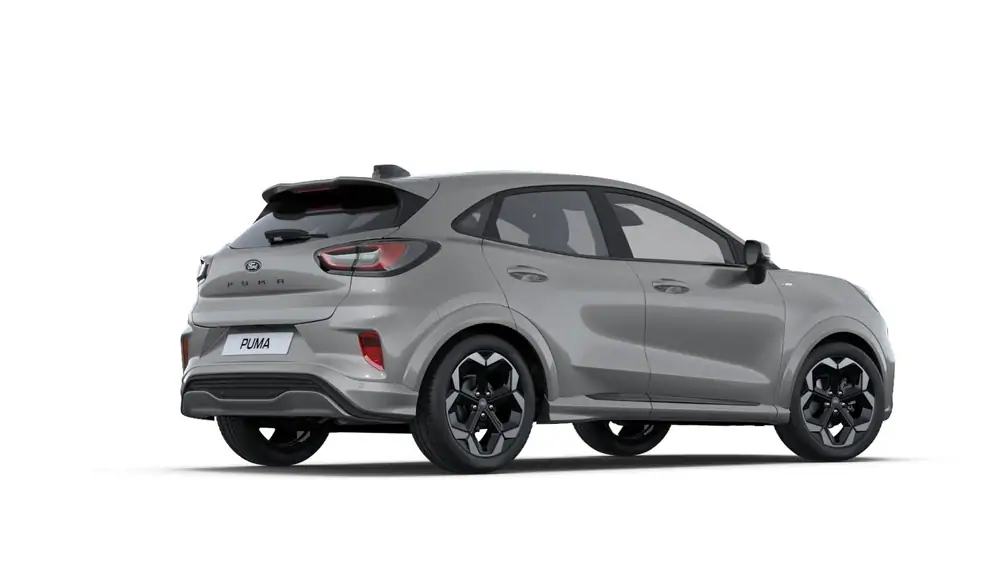 Nieuw Ford Puma mca (bx726) ST-Line X 1.0i EcoBoost mHEV 125pk / 92kW A7 PN4HS - "Solar Silver" Metaalkleur 4
