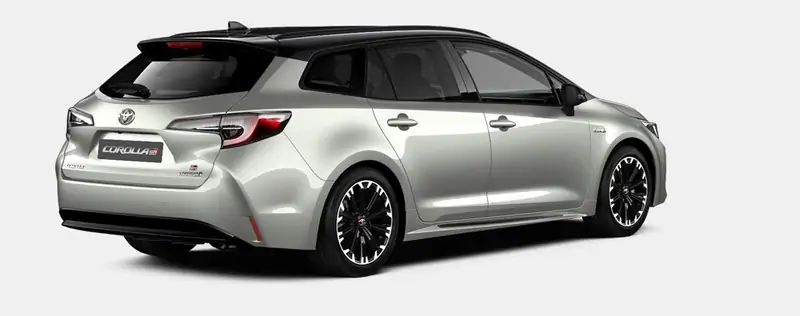 Nieuw Toyota Corolla hb & ts Touring Sports 1.8 Hybrid CVT GR Sport L 2RD - PRECIOUS SILVER/BLACK ROOF 3