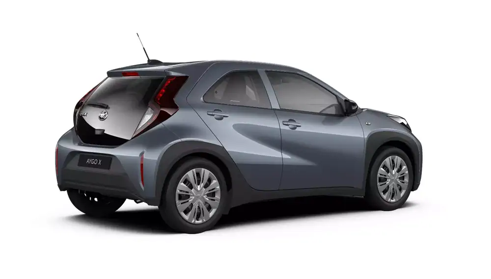 Nieuw Toyota Aygo x Hatchback 1.0L CVT play LHD 1K3 - Celestite Grey Metallic 2