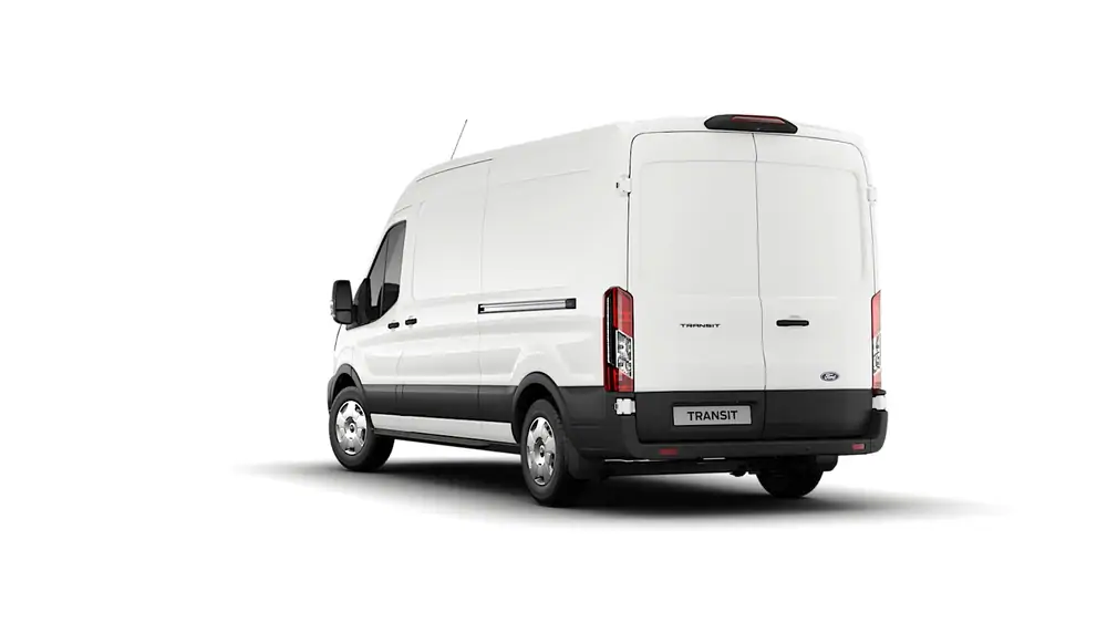 Nieuw Ford Transit 2t mca 350L Multi use: bestelwagen met dubbele cabine L3 Trend M6 2.0 TD 165 pk N1 Euro 6.2 BAA - Frozen White 4
