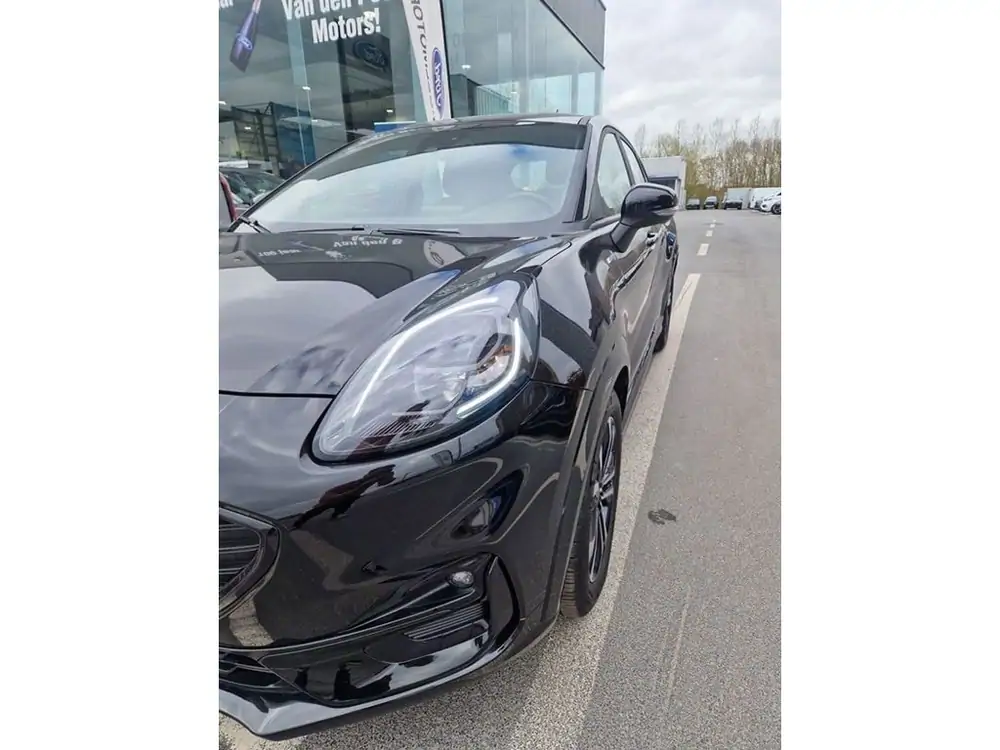 Occasie Ford Puma ST-Line 1.0i EcoBoost mHEV 125pk / 92kW A7 JKD - Metaalkleur "Agate Black" 9