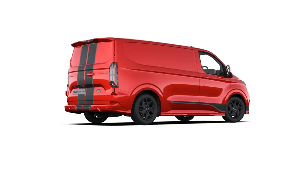 Nieuw Ford Transit custom v710 BESTELWAGEN 320L SPORT 2.5T 227 T62P CT FWD LWB 2.5i 232pk / PN4KY - Metaalkleur: Artisan Red 3