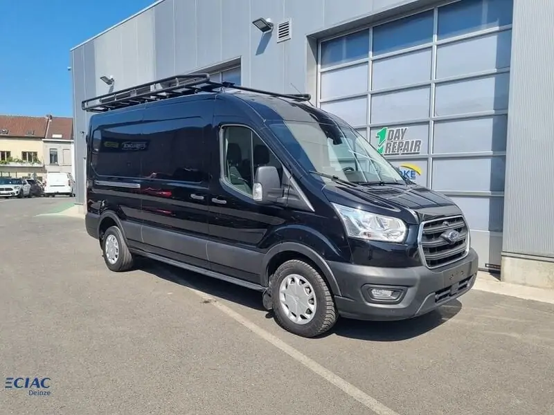 Occasie Ford Transit 2t Bestelwagen / Fourgon Trend 350L  2.0 TD 229 - AGATE BLACK 9