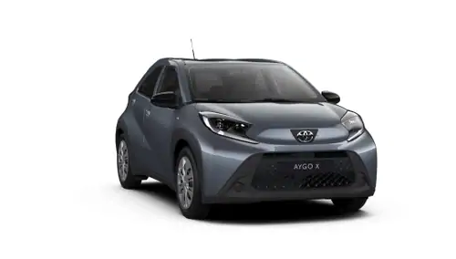 Nieuw Toyota Aygo x Hatchback 1.0L CVT play LHD 1K3 - CELESTITE GREY